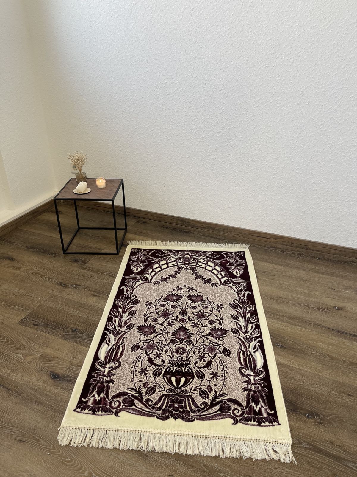 Gebetsteppich Gebetsmatte Muslim Seccade Namaz Gebet weich Kets Kadifeteks