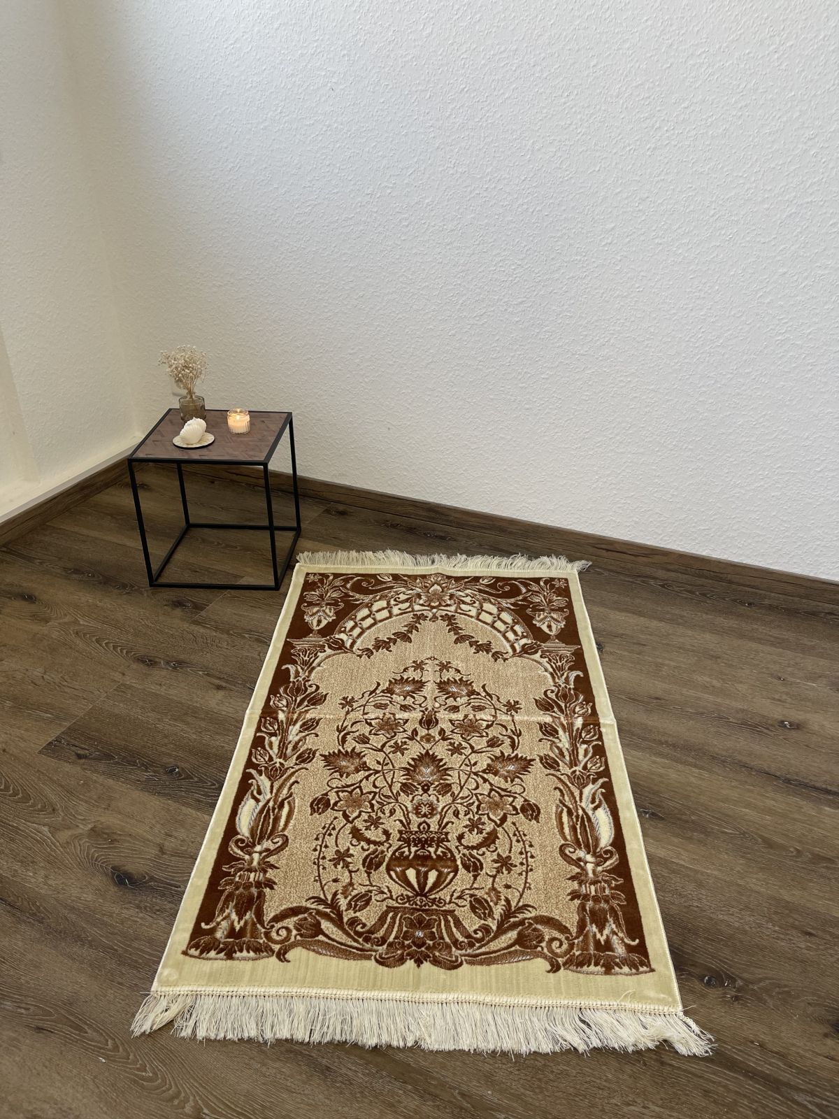 Gebetsteppich Gebetsmatte Muslim Seccade Namaz Gebet weich Kets Kadifeteks