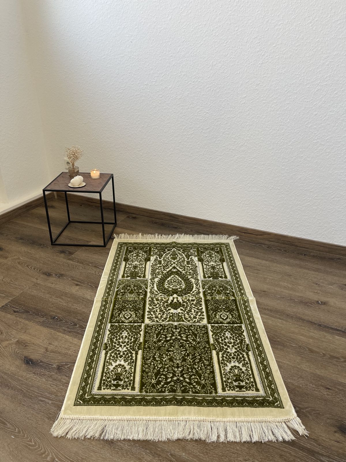 Gebetsteppich Gebetsmatte Muslim Seccade Namaz Gebet weich Kets Kadifeteks