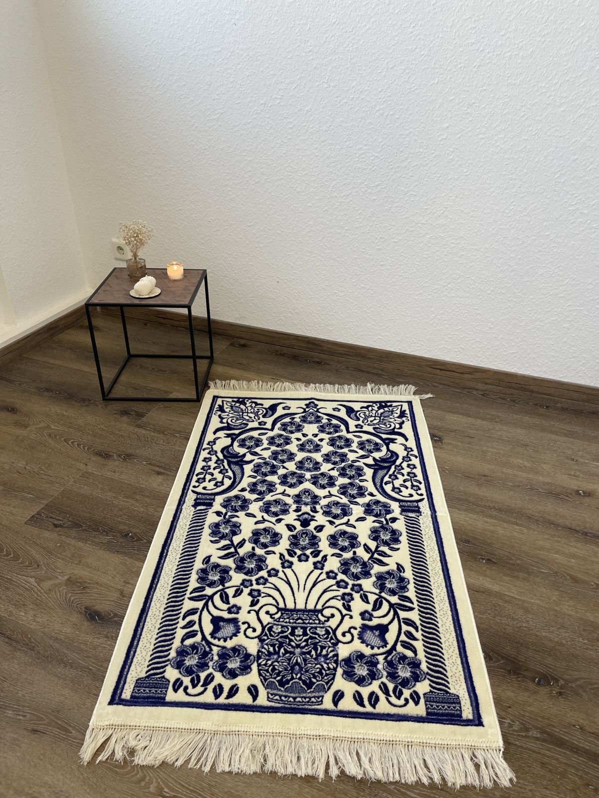 Gebetsteppich Gebetsmatte Muslim Seccade Namaz Gebet weich Kets Kadifeteks