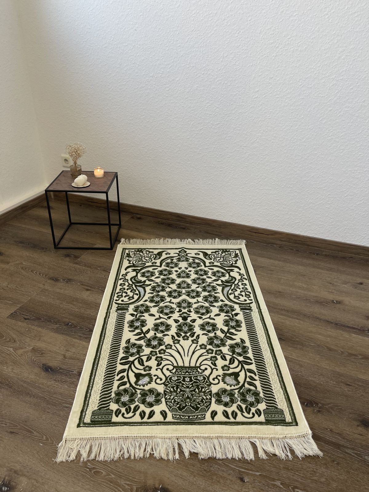 Gebetsteppich Gebetsmatte Muslim Seccade Namaz Gebet weich Kets Kadifeteks