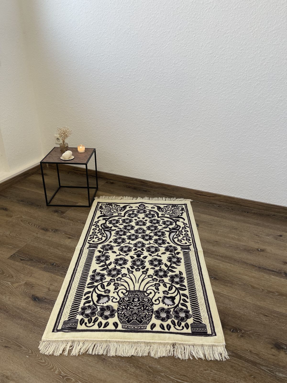 Gebetsteppich Gebetsmatte Muslim Seccade Namaz Gebet weich Kets Kadifeteks