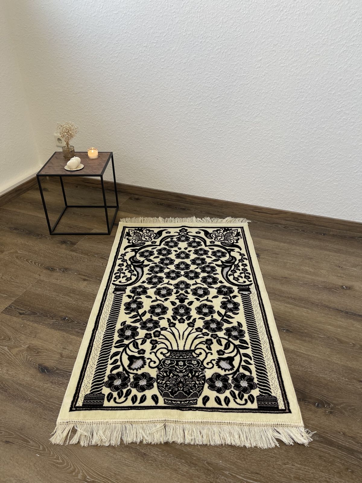 Gebetsteppich Gebetsmatte Muslim Seccade Namaz Gebet weich Kets Kadifeteks