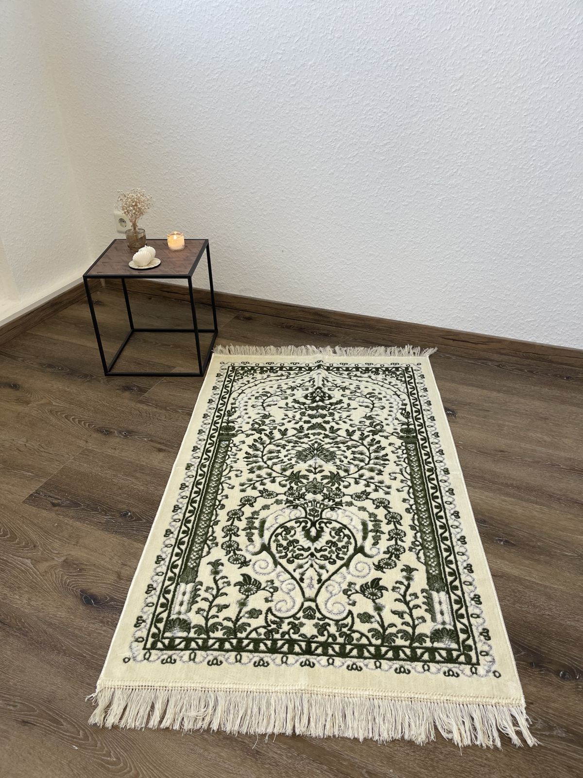 Gebetsteppich Gebetsmatte Muslim Seccade Namaz Gebet weich Kets Kadifeteks