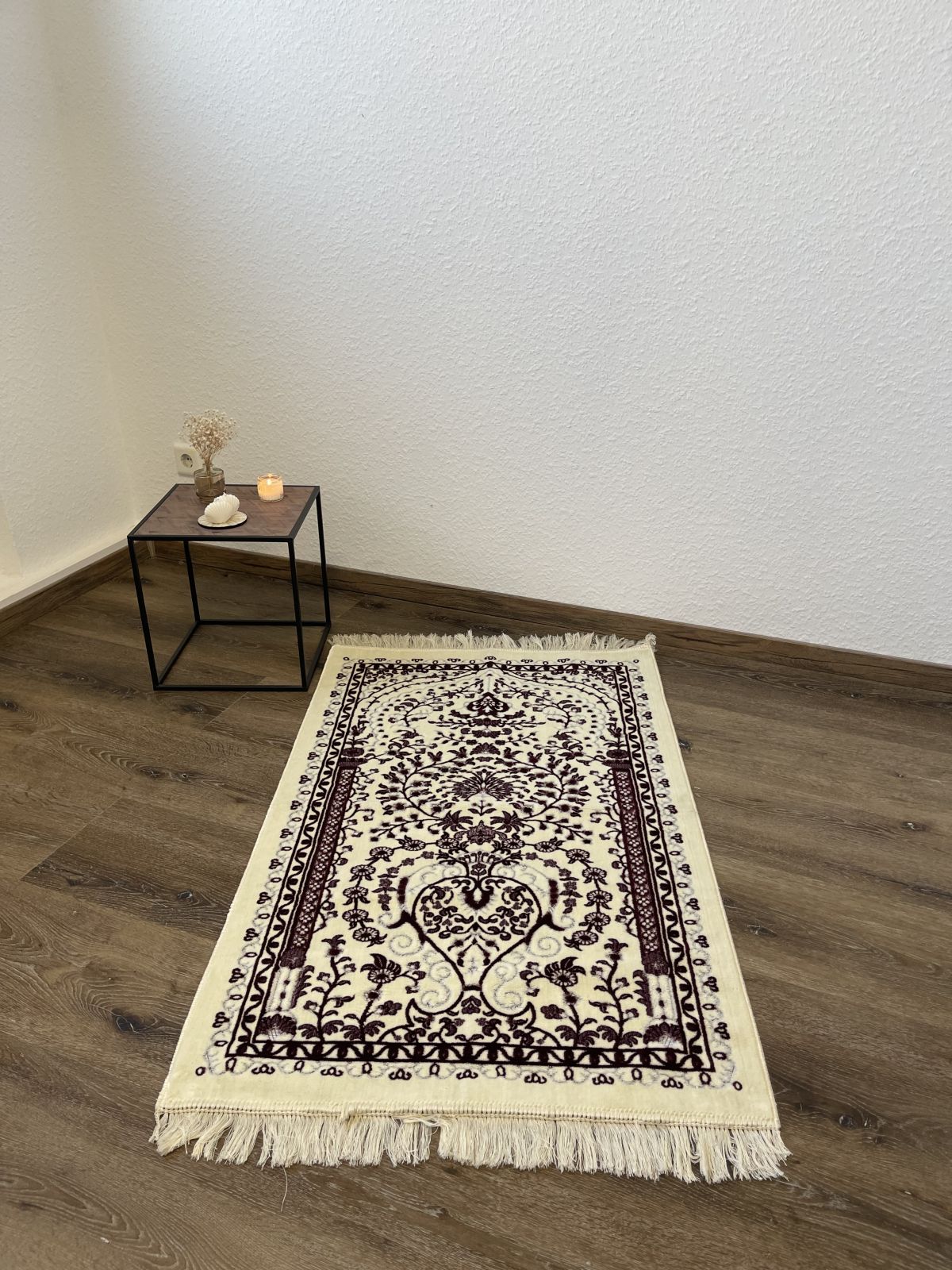 Gebetsteppich Gebetsmatte Muslim Seccade Namaz Gebet weich Kets Kadifeteks