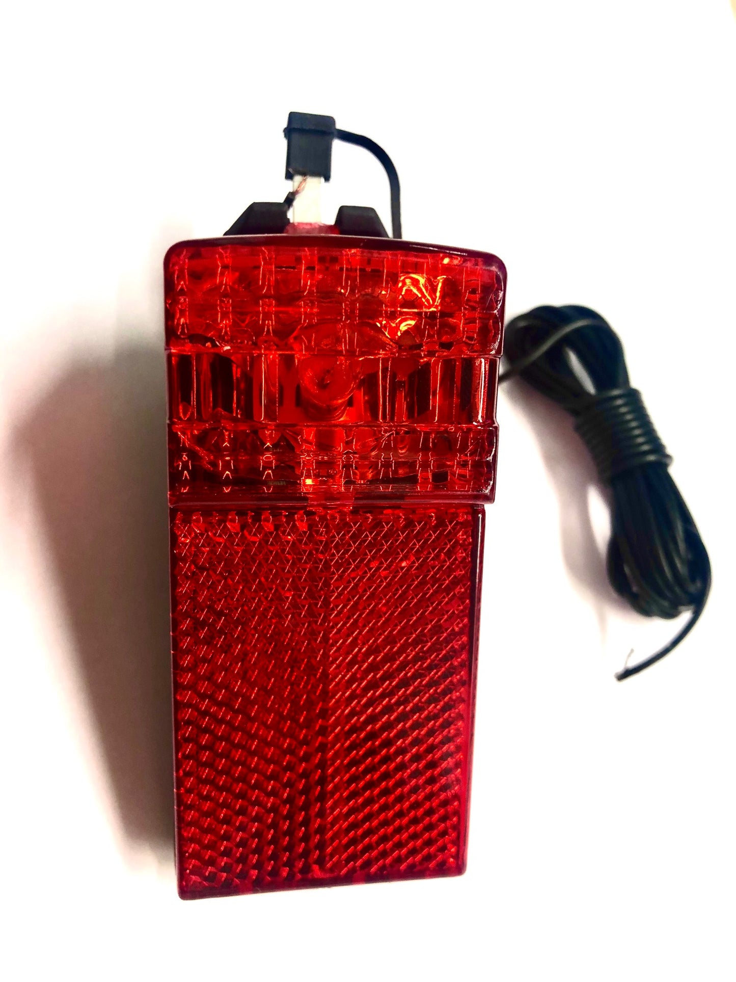 Fahrrad Rücklichtleuchte mit Dynamo Leuchte Fahrrad LED Rücklicht für Schutzblech-Montage