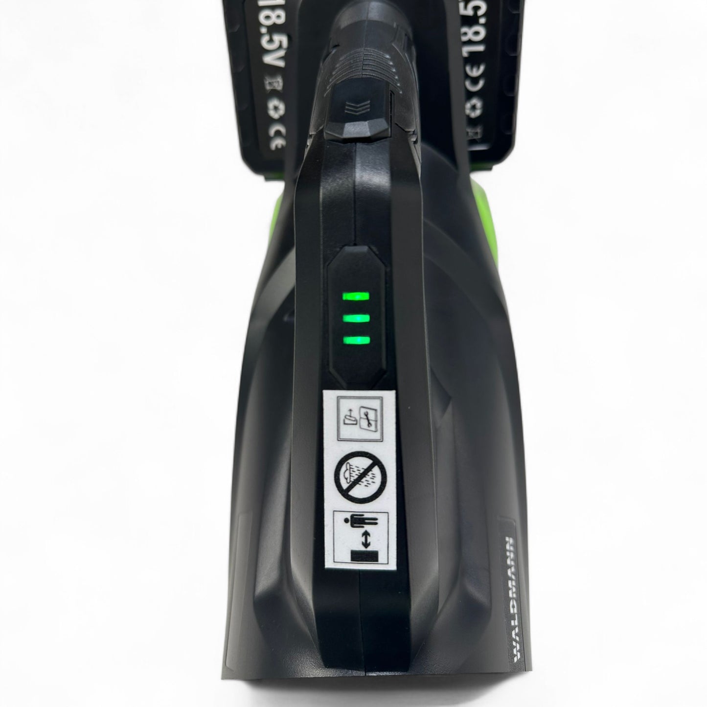 Laubbläser Akku 3 Gang Kabelloser Bürstenlosem Motor 2X 5.2Ah/18V Bat