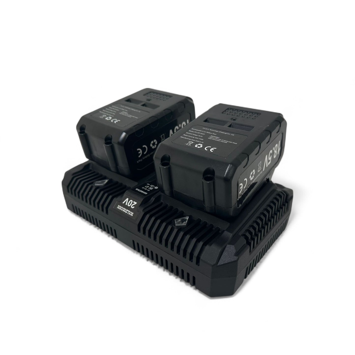 Laubbläser Akku 3 Gang Kabelloser Bürstenlosem Motor 2X 5.2Ah/18V Bat