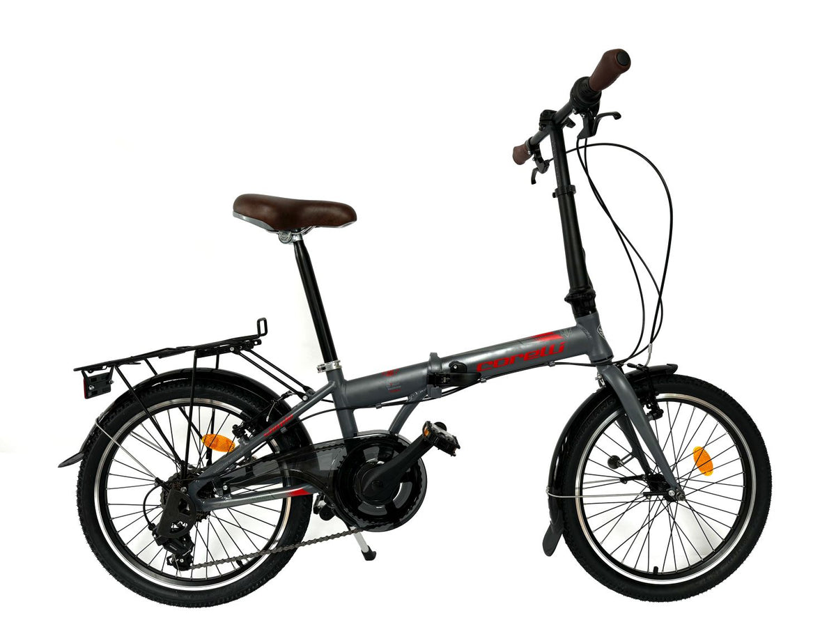 20 Zoll Alu Faltrad Klapprad Shimano 7Gang-Schaltung Quick-Fold-System Klappfahrrad