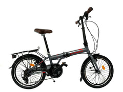 20 Zoll Alu Faltrad Klapprad Shimano 7Gang-Schaltung Quick-Fold-System Klappfahrrad
