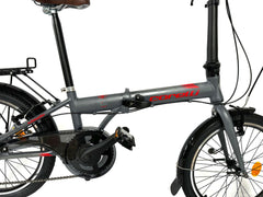 20 Zoll Alu Faltrad Klapprad Shimano 7Gang-Schaltung Quick-Fold-System Klappfahrrad