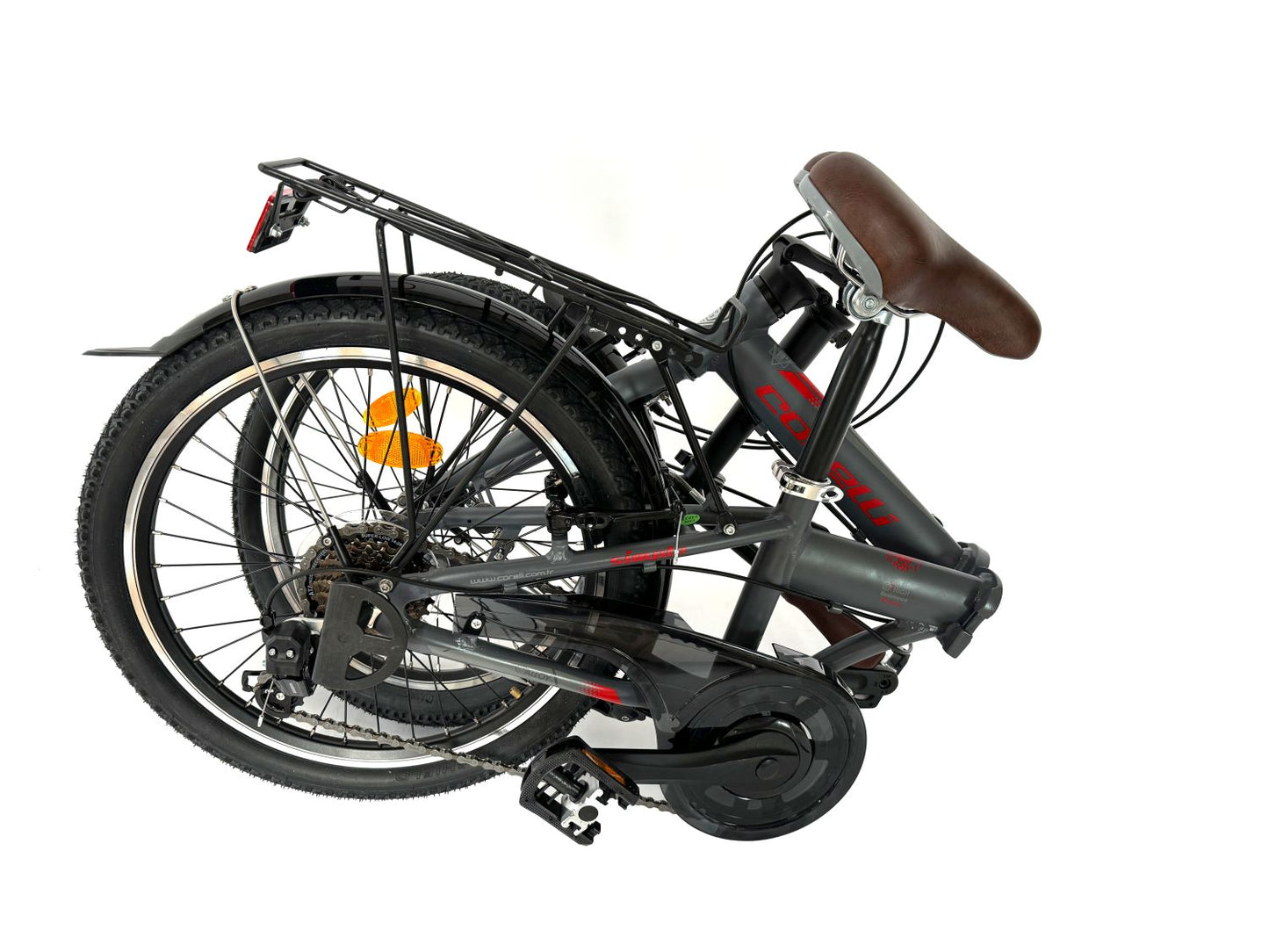 20 Zoll Alu Faltrad Klapprad Shimano 7-Gang-Schaltung Klappfahrrad