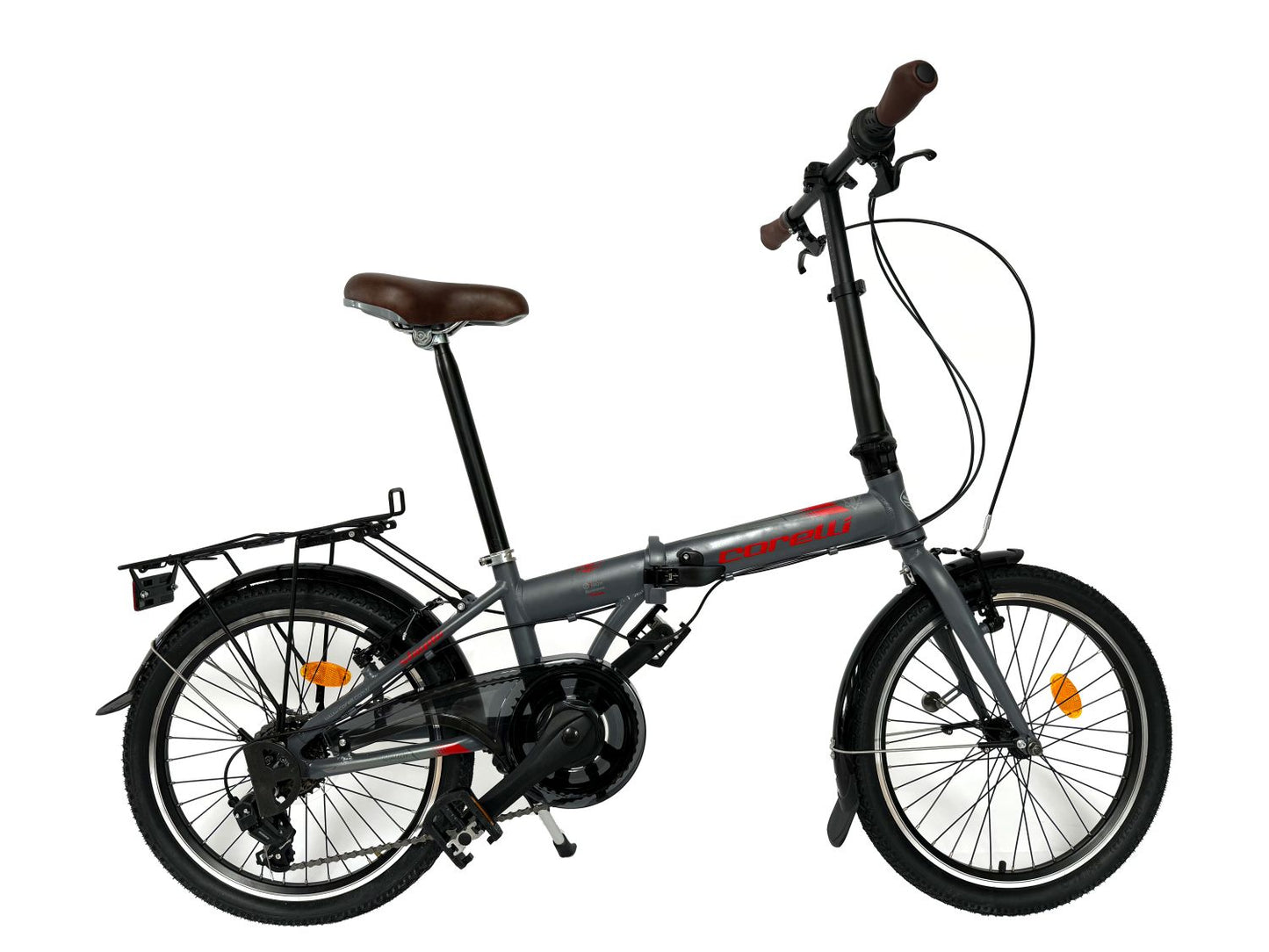 20 Zoll Alu Faltrad Klapprad Shimano 7-Gang-Schaltung Klappfahrrad