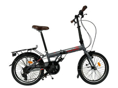 20 Zoll Alu Faltrad Klapprad Shimano 7Gang-Schaltung Quick-Fold-System Klappfahrrad