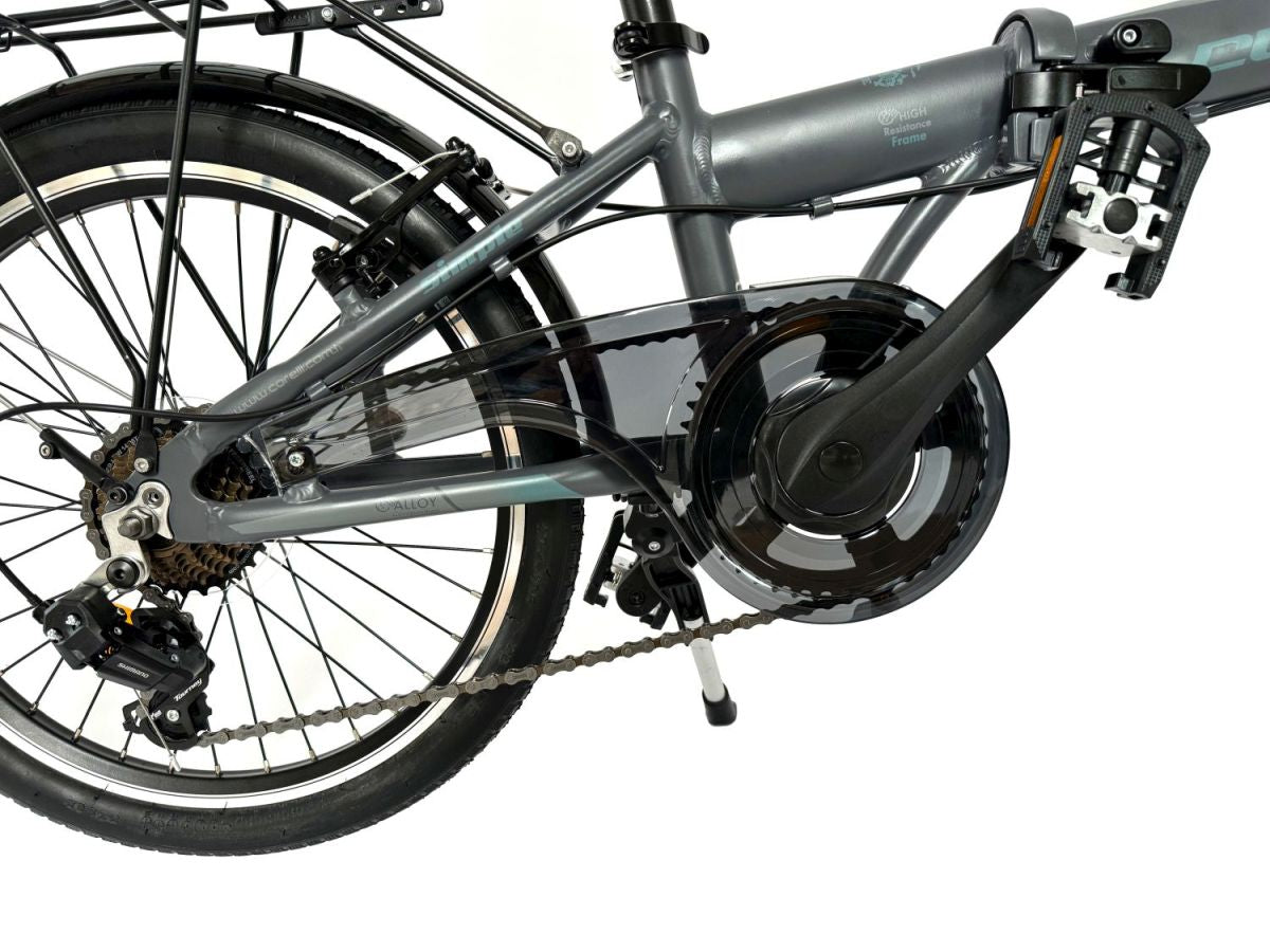 20 Zoll Alu Faltrad Klapprad Shimano 7-Gang-Schaltung Klappfahrrad