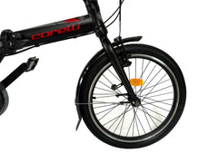 20 Zoll Alu Faltrad Klapprad Shimano 7Gang-Schaltung Quick-Fold-System Klappfahrrad