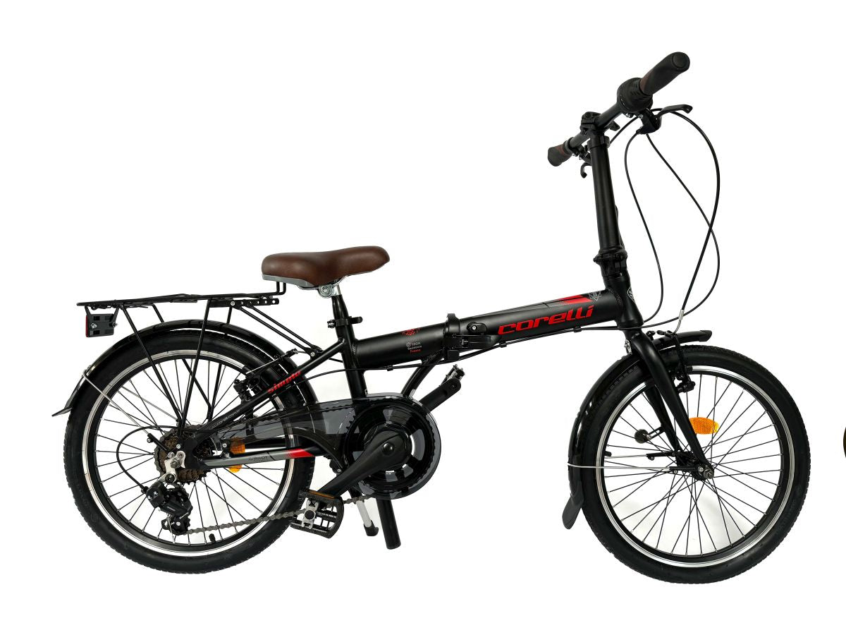 20 Zoll Alu Faltrad Klapprad Shimano 7-Gang-Schaltung Klappfahrrad