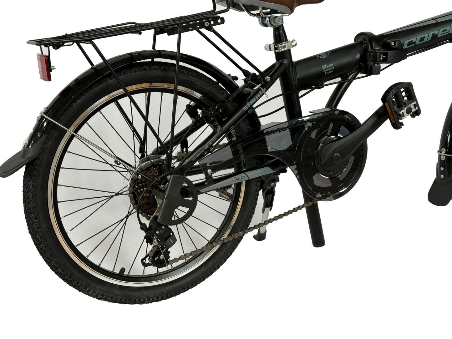 20 Zoll Alu Faltrad Klapprad Shimano 7-Gang-Schaltung Klappfahrrad