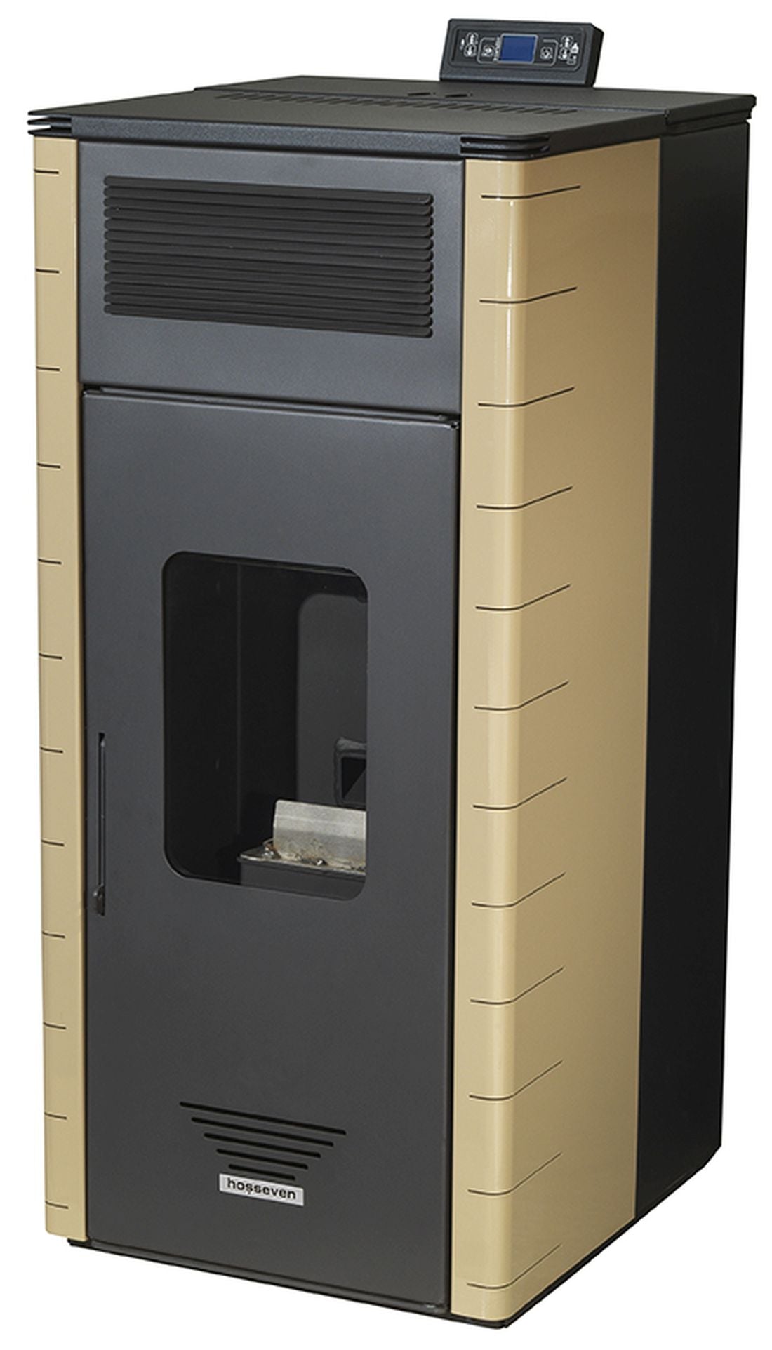 Pelletofen Wassergeführter 20kW Kamin Pellet Ofen Kaminofen Heizung A+