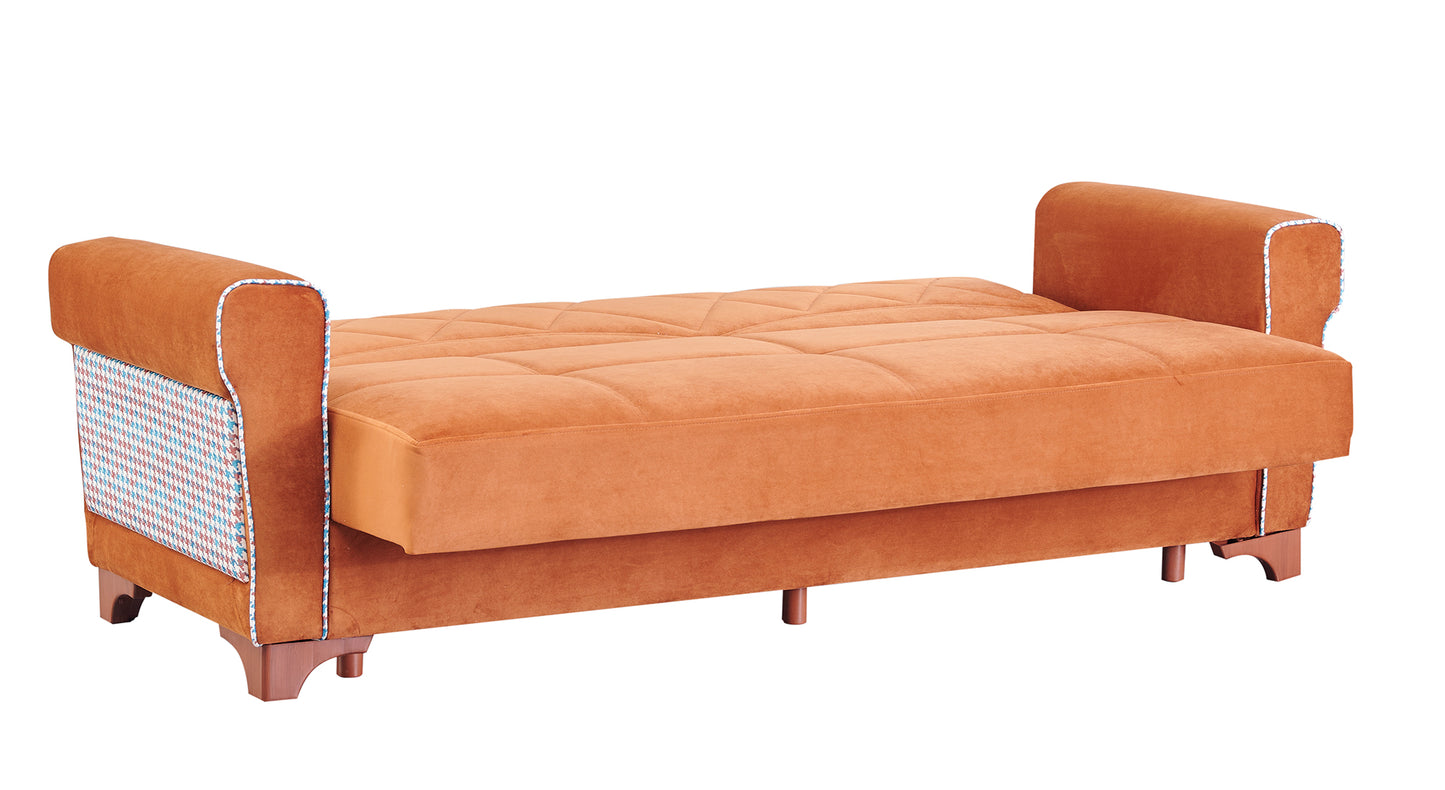 Sofabett Schlafunktion Schlafsofa Gästebett Bettkasten Sofa Couch Schlafcouch Kiremit
