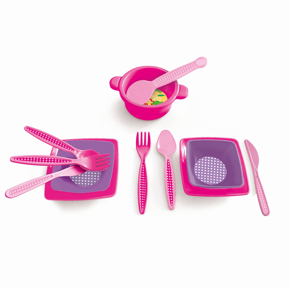 Dolu Unicorn Einhorn Mikrowelle mit Geschir Set Mikrowelle Micro Welle