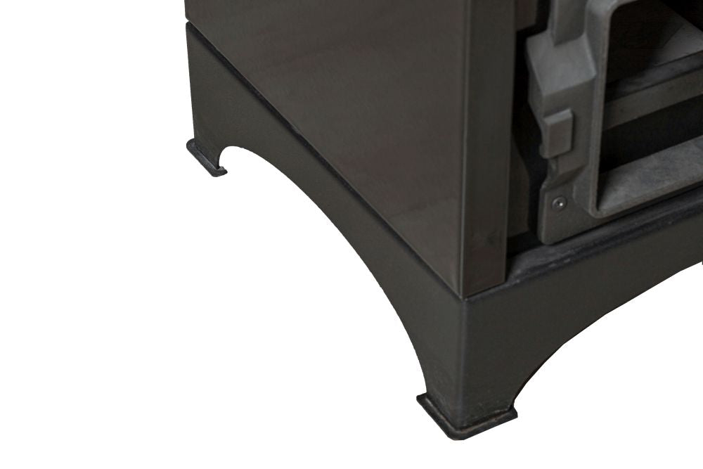 Kamin Ofen Kaminofen Anthrazit Rauchrohr 6,7KW BimSchV2  EEK A