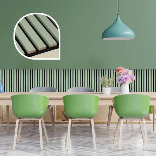 2x Akustikpaneele Wandpaneele Raumakustik Holz Filz Wandverkleidung 120x60cm