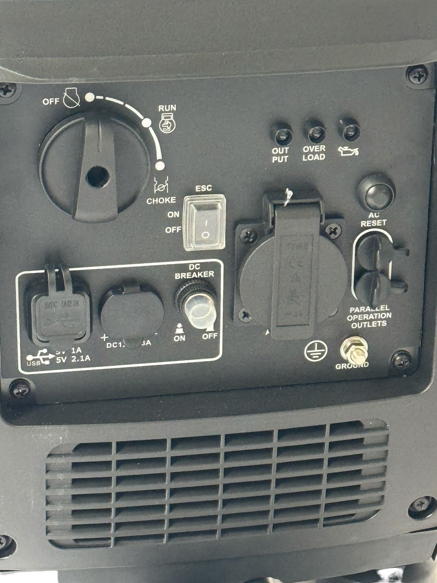 Stromgenerator Inverter Benzin Camping Tragbarer Stromerzeuger Notstromaggregat 2,5kW