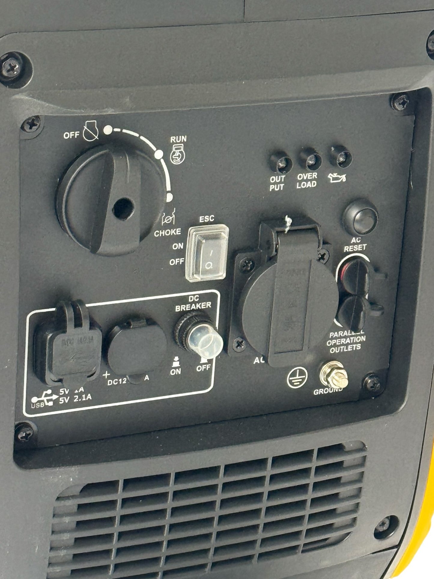 Stromgenerator Inverter Benzin Camping Tragbarer Stromerzeuger Notstromaggregat 2,5kW