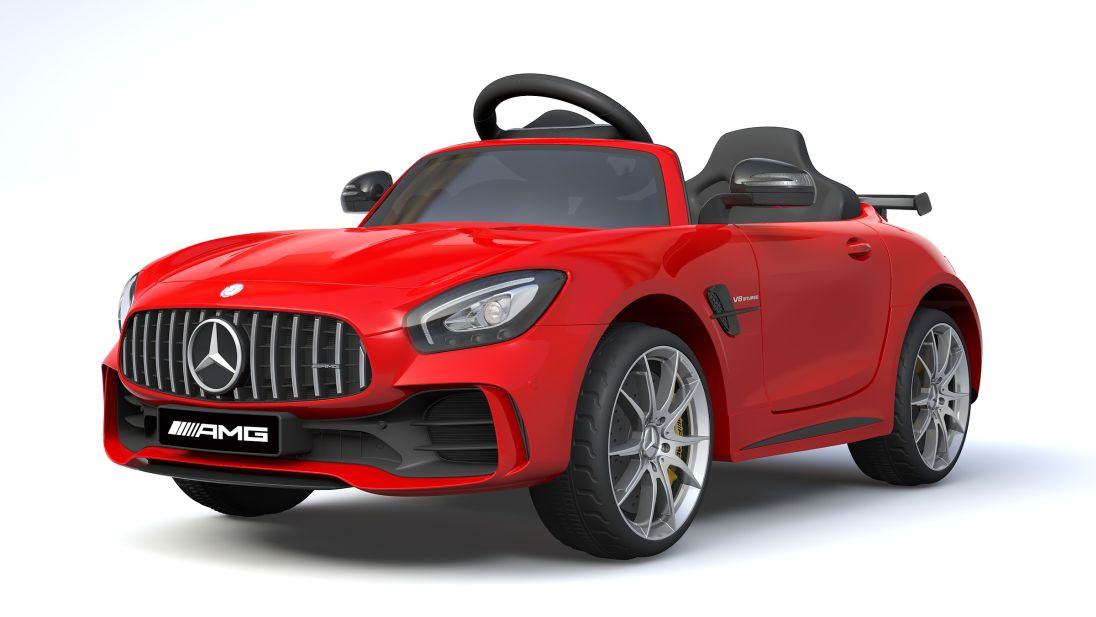 MERCEDES GTR AMG KINDER ELEKTRO AUTO KINDERFAHRZEUG SPORTWAGEN RC USB MP3