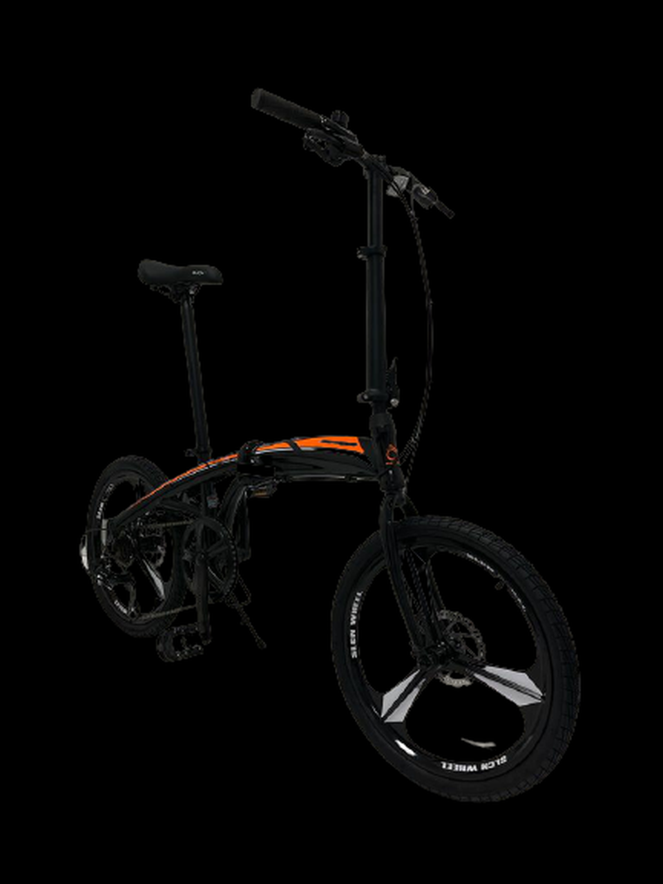 Faltrad Klapprad 20" Zoll Fahrrad MTB Alloy Shimano 6 Gang Foldrider Scheibenbremse