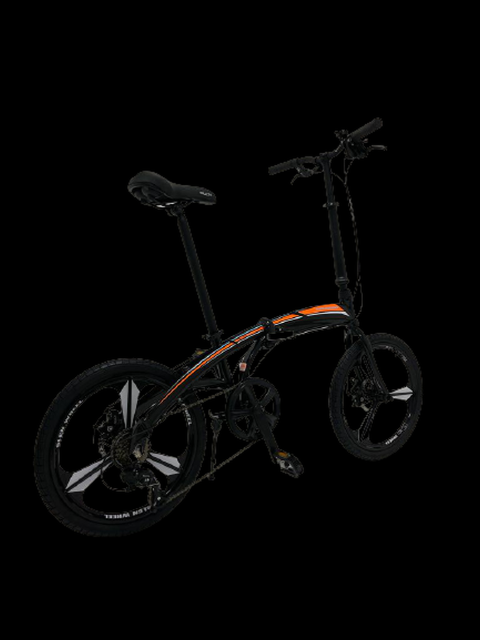 Faltrad Klapprad 20" Zoll Fahrrad MTB Alloy Shimano 6 Gang Foldrider Scheibenbremse