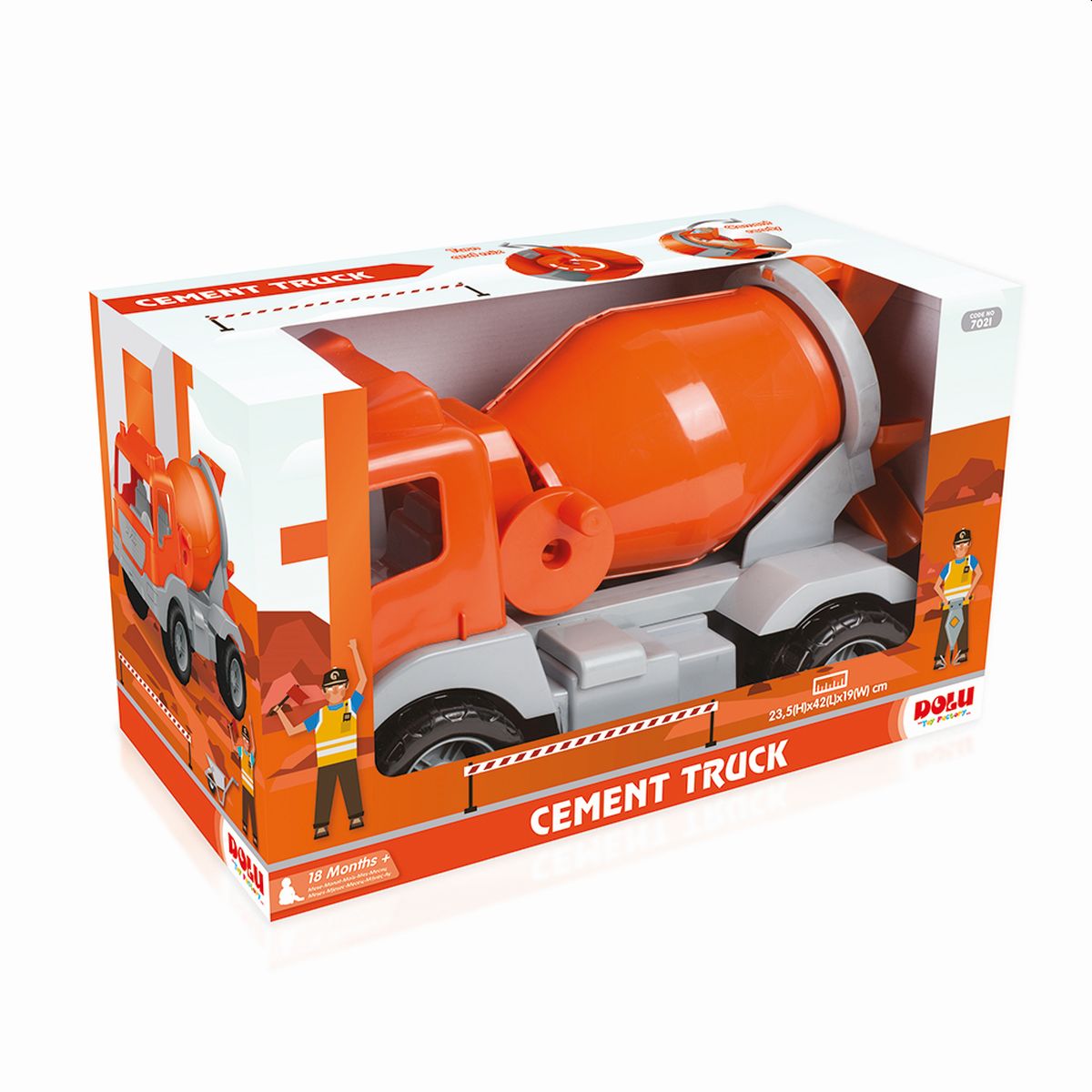 LKW Betonmischer Kinderspielzeug Baufahrzeug Sandkastenspielzeug Beton Auto Neu