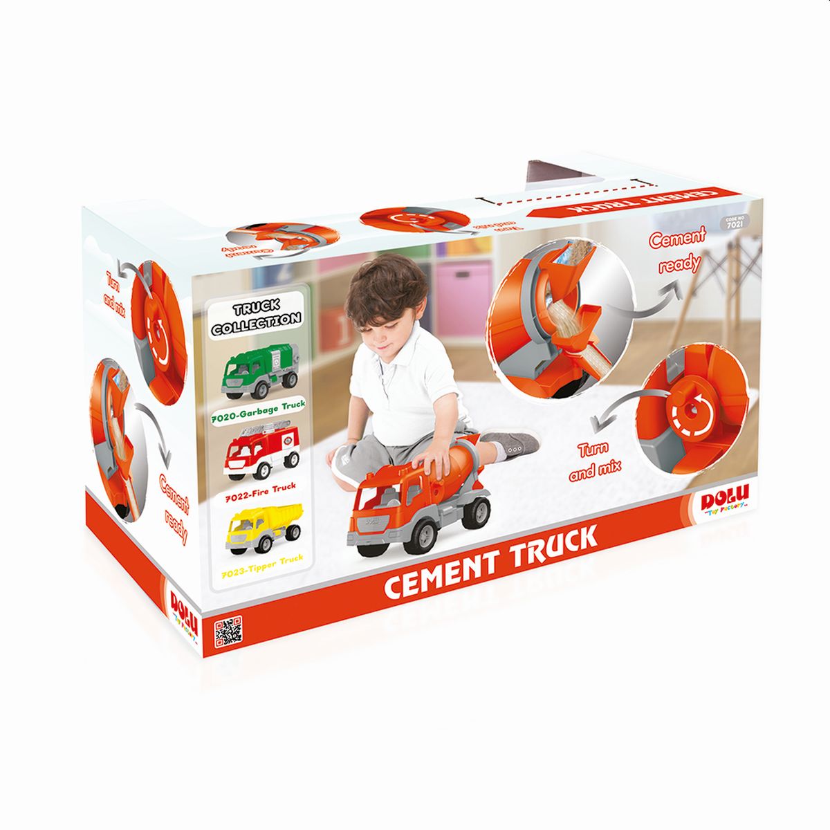 LKW Betonmischer Kinderspielzeug Baufahrzeug Sandkastenspielzeug Beton Auto Neu