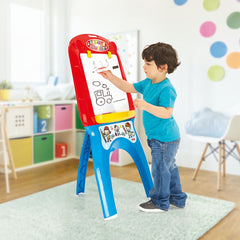 Jumbo-Kinder Tafel Whiteboard Board Standtafel und 2 Aufhängeclips mit 13pcs