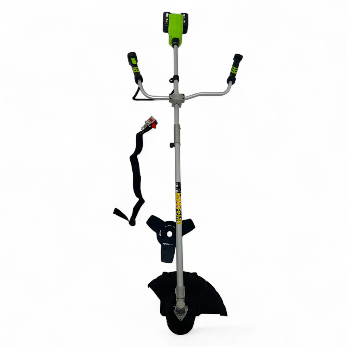 40V 2in1-Akku-Freischneider Trimmer Garten Gerät Kombigerät 2 x Akku + Doppelladegerät