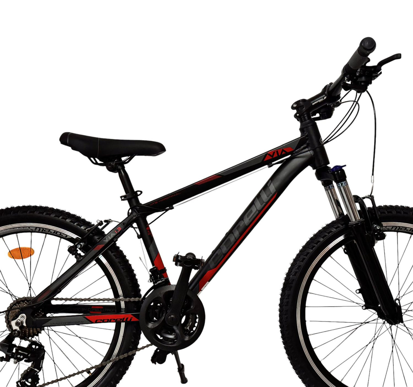 24 Zoll Mountainbike Fahrrad Alu Rad 24" MTB Federung 21Gang Hardtail