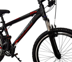 24 Zoll Mountainbike Fahrrad Alu Rad 24" MTB Bike Gabelfederung 21-Gang Hardtail