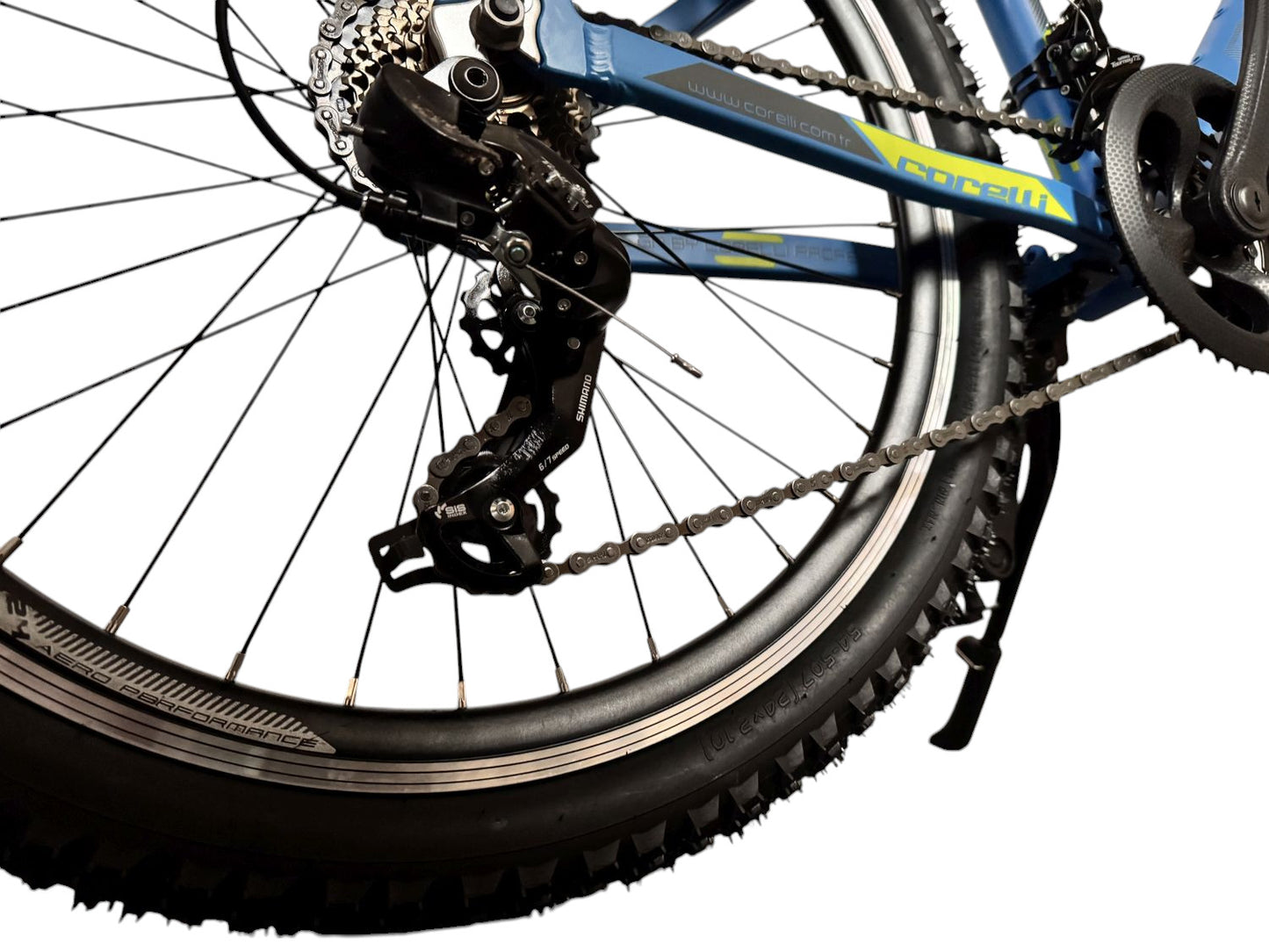 24 Zoll Mountainbike Fahrrad Alu Rad 24" MTB Federung 21Gang Hardtail