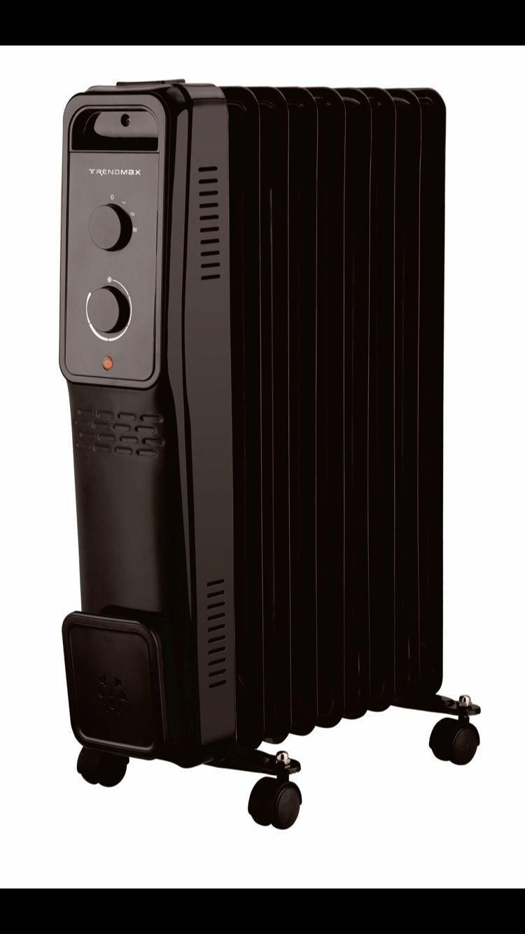 Elektroheizung Ölradiator 2000 Watt Heizung Elektrisch Thermostat  3 Heizstufen