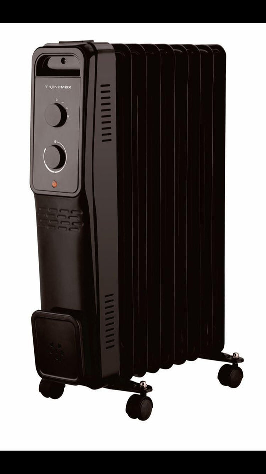 Elektroheizung Ölradiator 2000 Watt Heizung Elektrisch Thermostat  3 Heizstufen