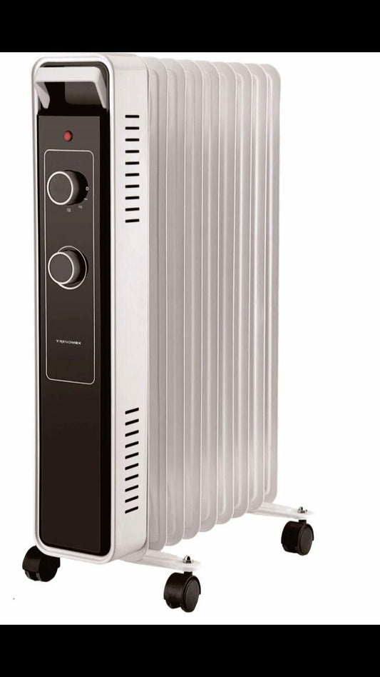 Elektroheizung Ölradiator 2000 Watt Heizung Elektrisch Thermostat  3 Heizstufen