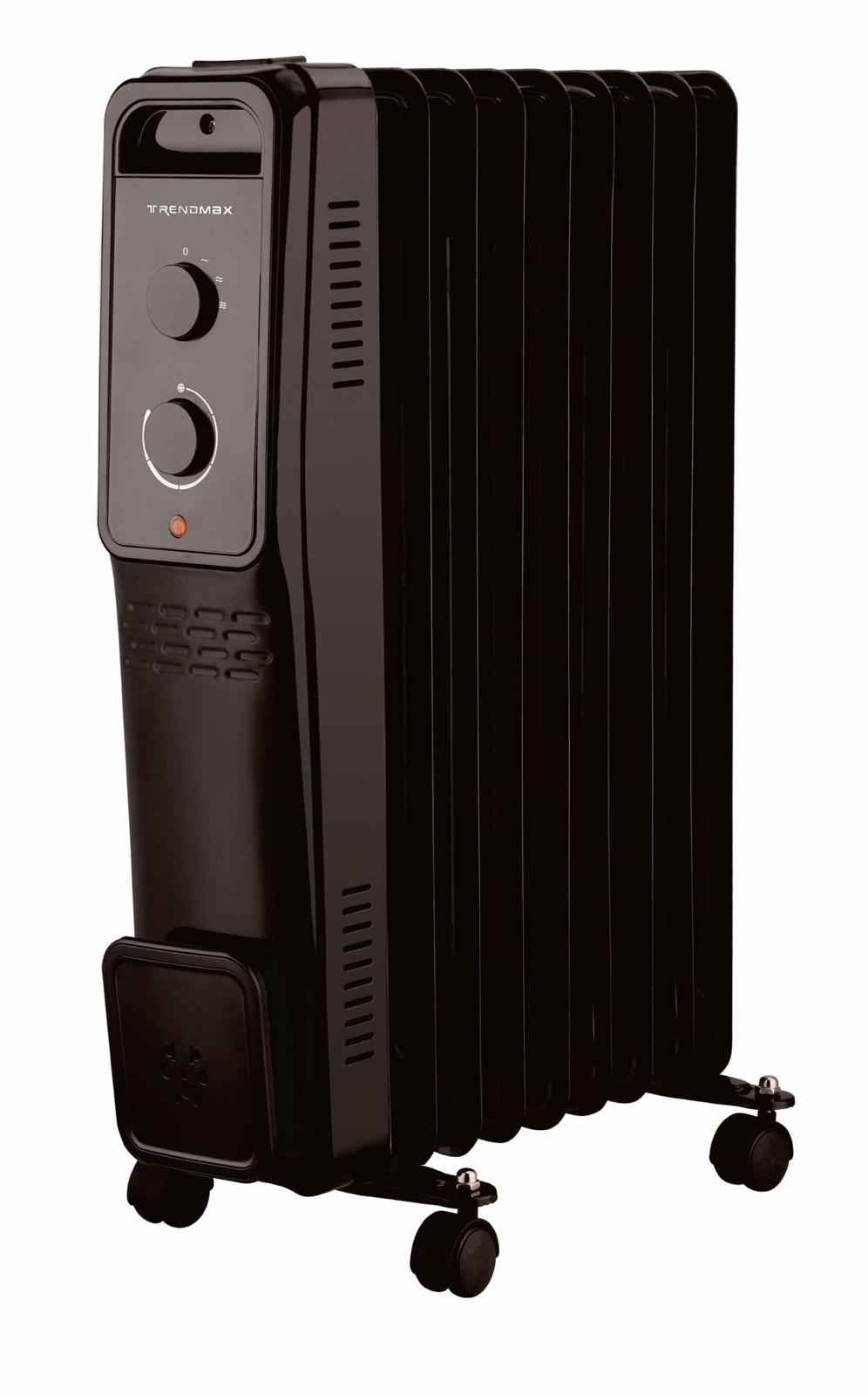 Elektroheizung Ölradiator 2000 Watt Heizung Elektrisch Thermostat  3 Heizstufen