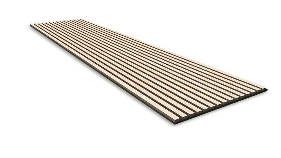 Akustikpaneele Holz 3D 2x Akustik Wandpaneel 240x60cm Wandverkleidung Nat Oak