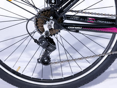 24 Zoll Alu Fahrrad Cityrad 24 Mädchen Fahrrad Rad 21G Rh 38 cm STVO