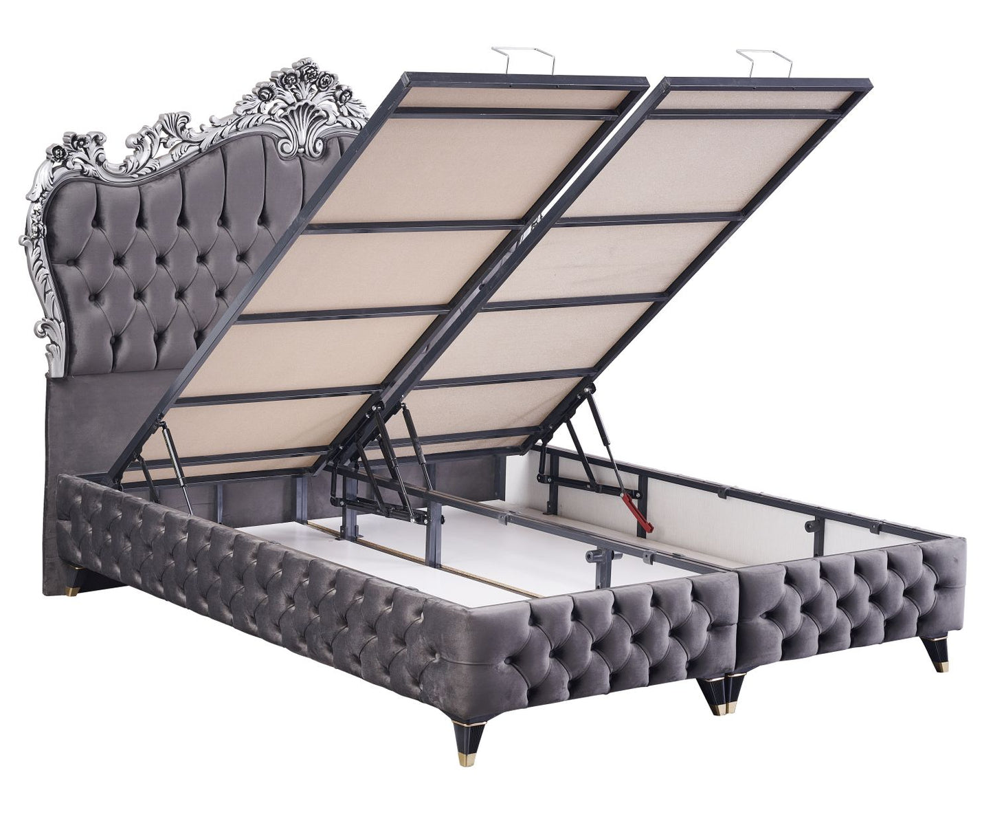 Boxspringbett Baza Yatak Boxspring Bett 160x200 Komplett Set Frezya