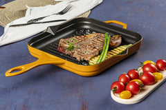 Gusseisen Grillpfanne Gusseisen Pfanne Grill Steak Induktion