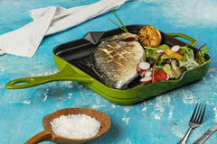 Gusseisen Grillpfanne Gusseisen Pfanne Grill Steak Induktion