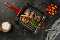 Gusseisen Grillpfanne Gusseisen Pfanne Grill Steak Induktion