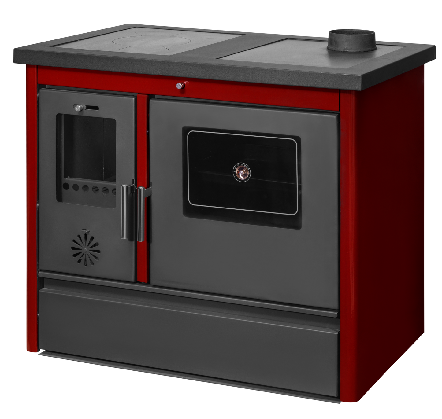 Küchenofen Holzherd Kaminofen Herd Gusseisen 11,91KW BimSchV2 EEK A+